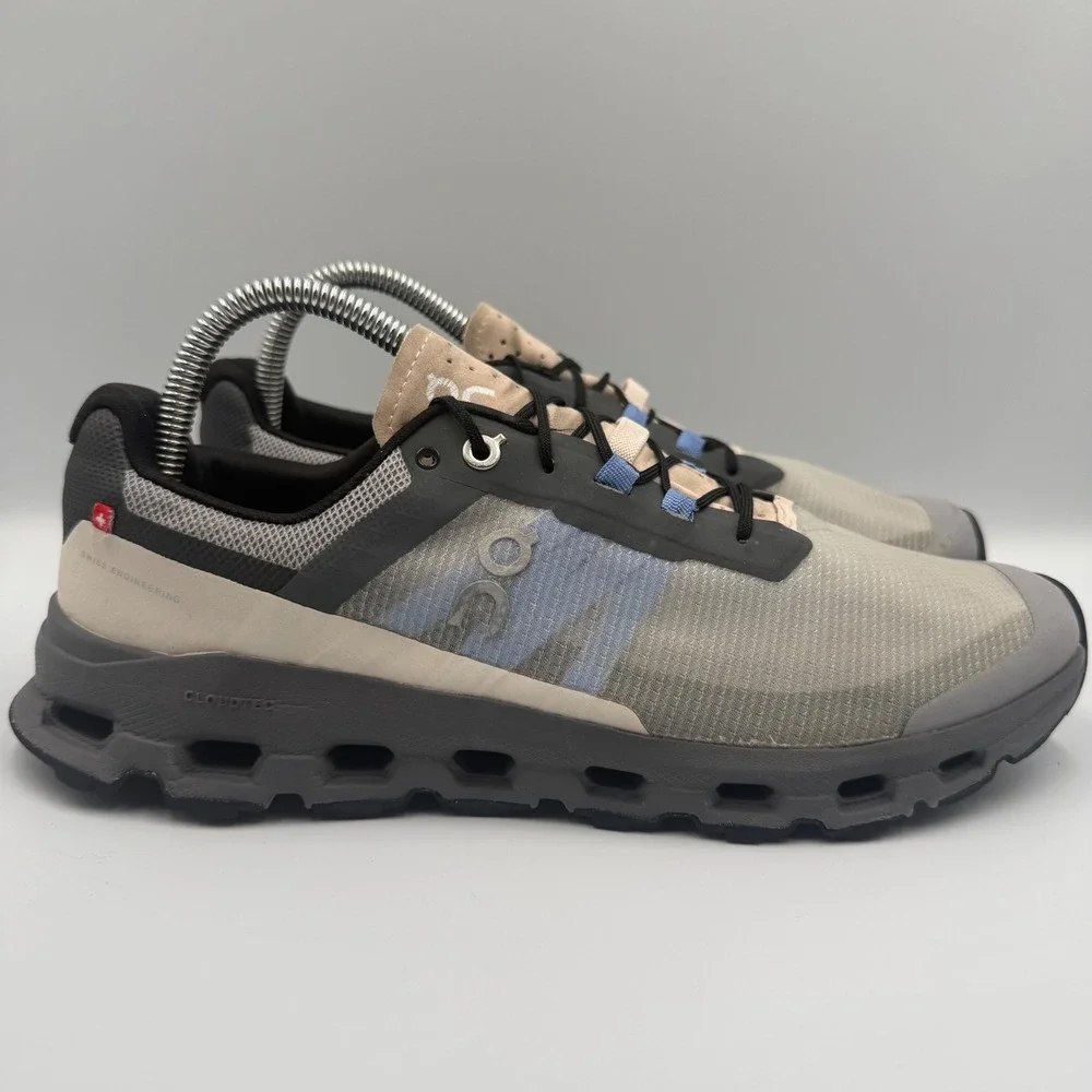 On Running Cloudultra Gray Tan Blue Womens Size 10 Trail Sneakers 64.98269